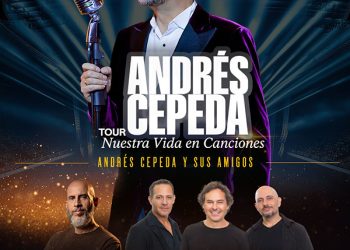 ESTE JUEVES 17 DE SEPTIEMBRE, ANDRÉS CEPEDA LLEGA A ECUADOR CON “NUESTRA VIDA EN CANCIONES”