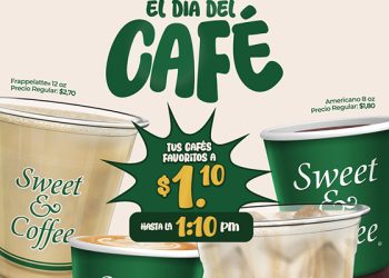 Sweet&Coffee® celebra el Día Internacional del Café