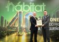 CÁMARA DE LA CONSTRUCCIÓN RECONOCIÓ A EXPOPLAZA POR LOS 40 AÑOS DE HÁBITAT