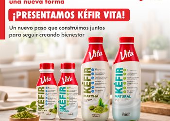 Vita Alimentos presenta Kéfir Vita: innovación, probióticos y bienestar en una nueva bebida láctea